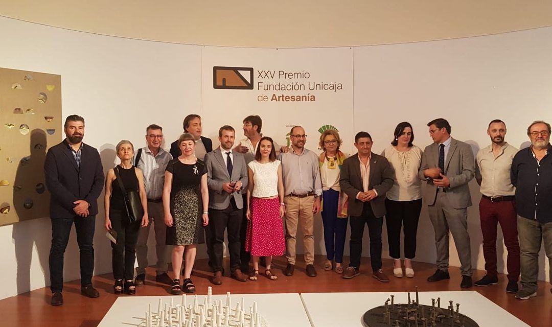 Cuatro de nuestros asociados galardonados en el XXV Premio Fundación Unicaja de Artesanía