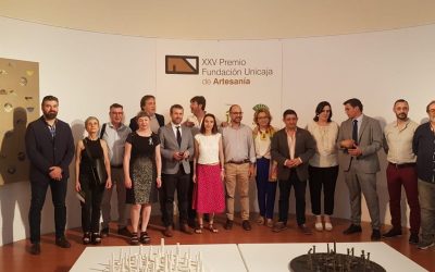 Cuatro de nuestros asociados galardonados en el XXV Premio Fundación Unicaja de Artesanía